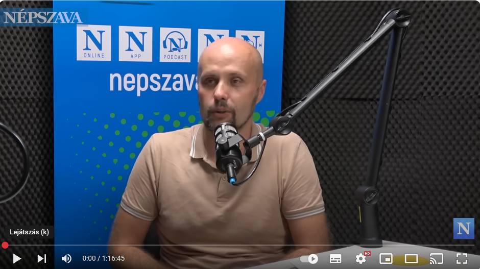 Vasárus Gábor: Magyarország kiszáradása már nem természeti, hanem biztonságpolitikai probléma